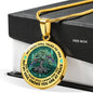 AG1308061 My Mind Still Talks To You Hummingbirds Tree Of Life Luxury Necklace with Back Engraving