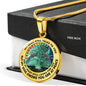 AG2208074 My Mind Still Talks To You Hummingbirds Tree Of Life Luxury Necklace with Back Engraving