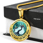 AG1508035 My Mind Still Talks To You Hummingbirds Tree Of Life Luxury Necklace with Back Engraving