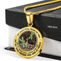 AG1508026 My Mind Still Talks To You Dragonflies Tree Of Life Luxury Necklace with Back Engraving