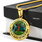 AG1508033 My Mind Still Talks To You Hummingbirds Tree Of Life Luxury Necklace with Back Engraving