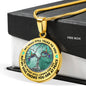 AG1308059 My Mind Still Talks To You Hummingbirds Tree Of Life Luxury Necklace with Back Engraving