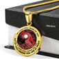 AG2208052 My Mind Still Talks To You Red Cradinals Tree Of Life Meditation Luxury Necklace with Back Engraving