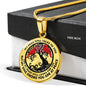 AG0408063 My Mind Still Talks To You Red Cardinals Black Tree Of Life And Moon Luxury Necklace with Back Engraving