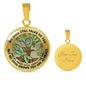 AG1308055 My Mind Still Talks To You Dragonflies Tree Of Life Luxury Necklace with Back Engraving