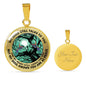 AG2208075 My Mind Still Talks To You Hummingbirds Tree Of Life Meditation Luxury Necklace with Back Engraving