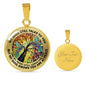 AG2108050 My Mind Still Talks To You Hummingbirds Tree Of Life Luxury Necklace with Back Engraving