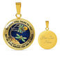 AG2108047 My Mind Still Talks To You Dragonflies Tree Of Life Luxury Necklace with Back Engraving