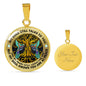 AG2008058 My Mind Still Talks To You Hummingbirds Gold Tree Of Life Luxury Necklace with Back Engraving