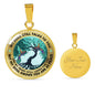 AG1508035 My Mind Still Talks To You Hummingbirds Tree Of Life Luxury Necklace with Back Engraving
