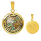 AG1308051 My Mind Still Talks To You Dragonflies Tree Of Life Luxury Necklace with Back Engraving