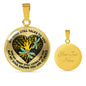 TQ0403 My Mind Still Talks To You Dragonfly Heart Tree Of Life Luxury Necklace with Back Engraving