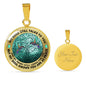 AG1308062 My Mind Still Talks To You Hummingbirds Tree Of Life Luxury Necklace with Back Engraving