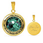 AG2208084 My Mind Still Talks To You Hummingbirds Tree Of Life Meditation Luxury Necklace with Back Engraving