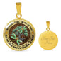 AG1308047 My Mind Still Talks To You Dragonflies Tree Of Life Luxury Necklace with Back Engraving