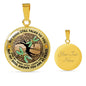AG1308048 My Mind Still Talks To You Dragonflies Tree Of Life Luxury Necklace with Back Engraving