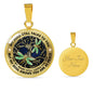 AG2008050 My Mind Still Talks To You Dragonflies Tree Of Life Luxury Necklace with Back Engraving
