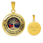 My Mind Still Talks To You Cardinal Luxury Necklace with Back Engraving TM0001