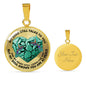 SP0109051 Mind Still Talks To You Hummingbirds Broken Heart Of Rocks Luxury Necklace with Back Engraving