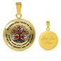 JL1407020 My Mind Still Talks To You Red Cardinal Tree Of Life And Wings Rose Luxury Necklace with Back Engraving