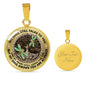 AG1508026 My Mind Still Talks To You Dragonflies Tree Of Life Luxury Necklace with Back Engraving