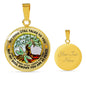 AG1308049 My Mind Still Talks To You Dragonflies Tree Of Life Luxury Necklace with Back Engraving