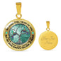 AG1308059 My Mind Still Talks To You Hummingbirds Tree Of Life Luxury Necklace with Back Engraving