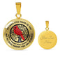 My Mind Still Talks To You Cardinal Tree Of Life TM0004 Luxury Necklace with Back Engraving