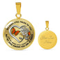 B0708033 My Mind Still Talks To You Orange Butterflies Silver Rose And Heart Shape Luxury Necklace with Back Engraving
