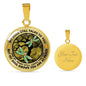 AG1308050 My Mind Still Talks To You Dragonflies Tree Of Life Luxury Necklace with Back Engraving