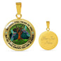 AG1508033 My Mind Still Talks To You Hummingbirds Tree Of Life Luxury Necklace with Back Engraving
