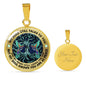 AG2008059 My Mind Still Talks To You Hummingbirds Tree Of Life Luxury Necklace with Back Engraving
