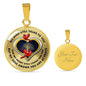 JL1407019 My Mind Still Talks To You Red Cardinals Tree Of Life And Heart Luxury Necklace with Back Engraving