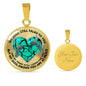 SP0109052 Mind Still Talks To You Hummingbirds Broken Heart Luxury Necklace with Back Engraving