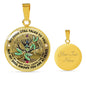 AG2008052 My Mind Still Talks To You Dragonflies Tree Of Life Luxury Necklace with Back Engraving