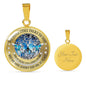 My Mind Still Talks To You Hummingbirds Tree Of Life SP2209023 Luxury Necklace with Back Engraving