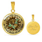 AG2108042 My Mind Still Talks To You Dragonflies Tree Of Life Luxury Necklace with Back Engraving