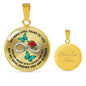 JL2107009 My Mind Still Talks To You Turquoise Butterflies Rose Infinity Silver Luxury Necklace with Back Engraving