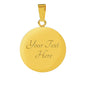 My Mind Still Talks To You Golden Butterflies Black Tree Of Life Circle Adjustable Luxury Bangle with Back Engraving