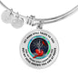 JL1407012 My Mind Still Talks To You Red Cardinals Opal Silver Tree Of Life And Dark Circle Adjustable Luxury Bangle with Back Engraving