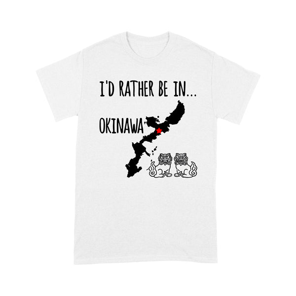 I'd Rather Be In Okinawa - TeeMaru Okinawa T-Shirt OKMU002