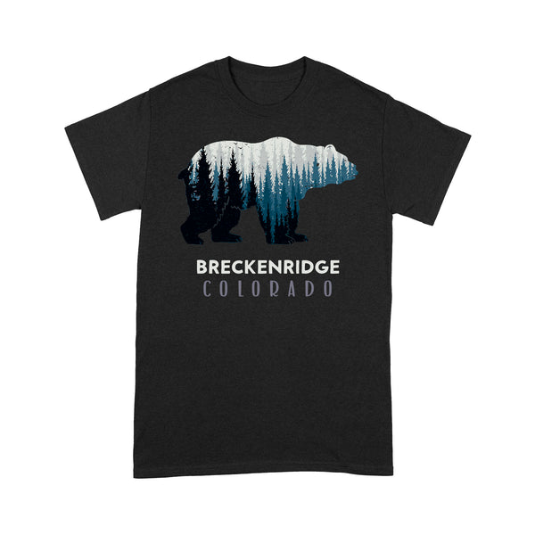 Colorado Breckenridge Mountains - TeeMaru Colorado T-Shirt COTS012