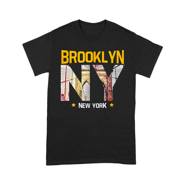 TeeMaru Brooklyn T-Shirt BKTS010 - Brooklyn Bridge New York Ny