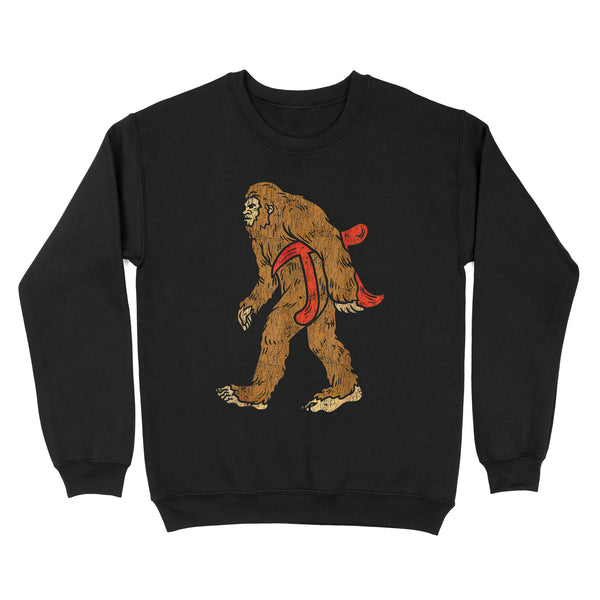 TeeMaru Bigfoot Sweatshirt MC018- Bigfoot Pi Day Math Sasquatch