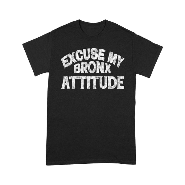 TeeMaru Bronx T-Shirt BXTS051 - Excuse My Bronx New York Attitude