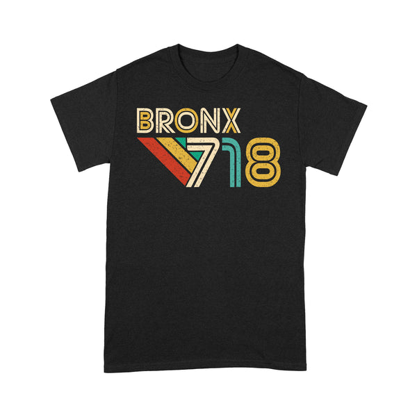 Bronx 718 New York City Vintage - TeeMaru Bronx T-Shirt BXTS132