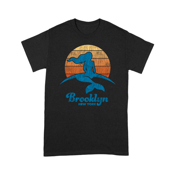 Brooklyn NY Vintage Mermaid 70s - Brooklyn T-Shirt BKTS241