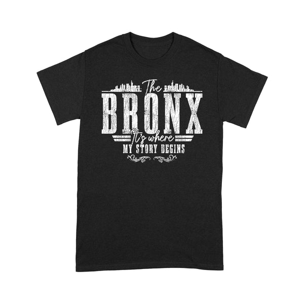 Vintage The Bronx It's Where My Story Begins - TeeMaru Bronx T-Shirt BXTS167