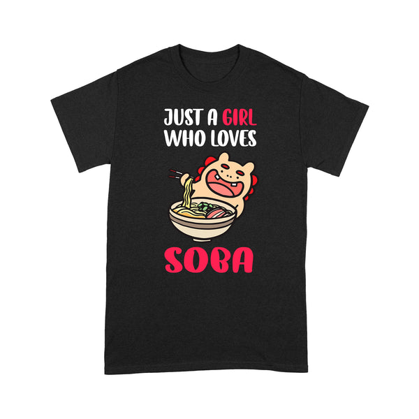 TeeMaru Okinawa T-Shirt OKTS004 - Just A Girl Who Loves Okinawa Soba