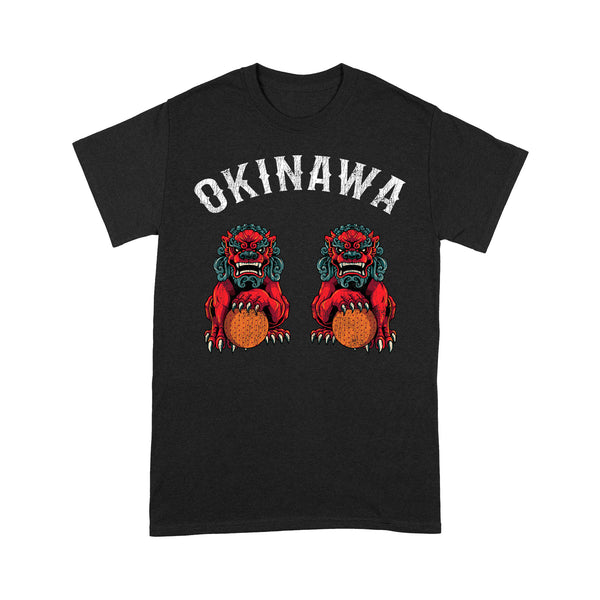 TeeMaru Okinawa T-Shirt OKTS050 - Shisa Dogs Okinawa